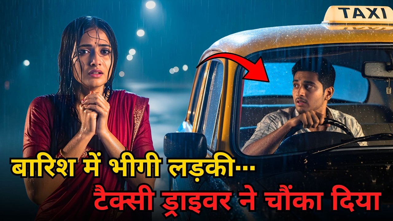 बारिश में भीगी लड़की ने मदद माँगी, टैक्सी ड्राइवर ने जो किया सब हैरान रह गए