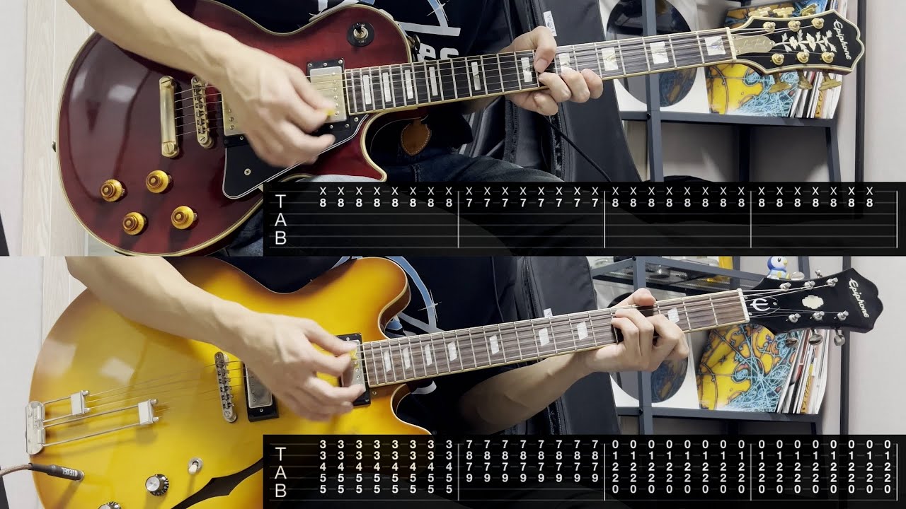 Hard To Explain - The Strokes (Guitar Cover & TAB Tutorial)