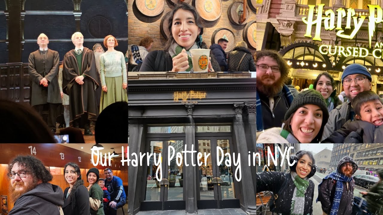 Seeing Tom Felton?! Our Harry Potter Day in NYC ⚡️