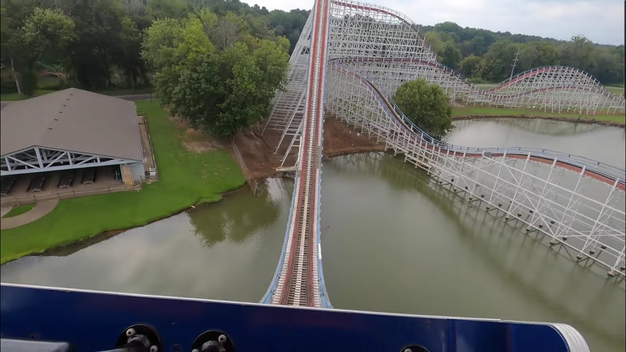 Great American Scream Machine POV - Six Flags over Georgia (Non Copyright)