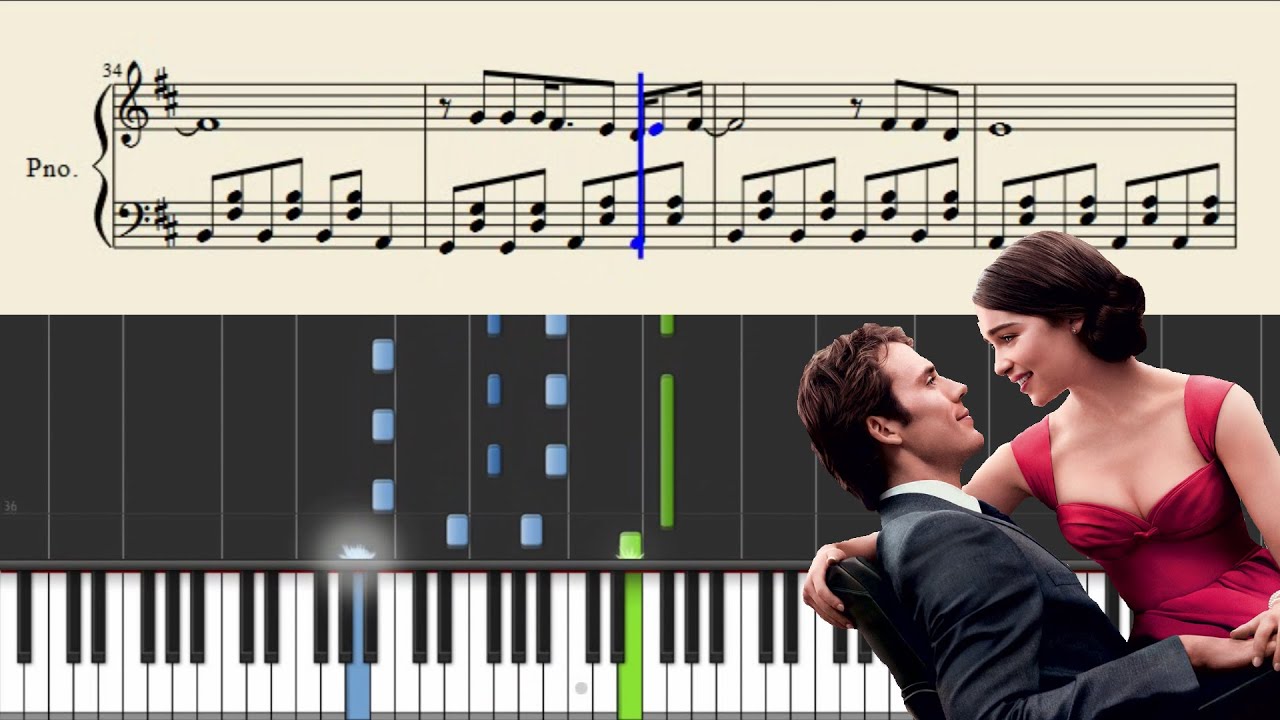 Imagine Dragons - Not Today (Me Before You) - Piano Tutorial + Sheets