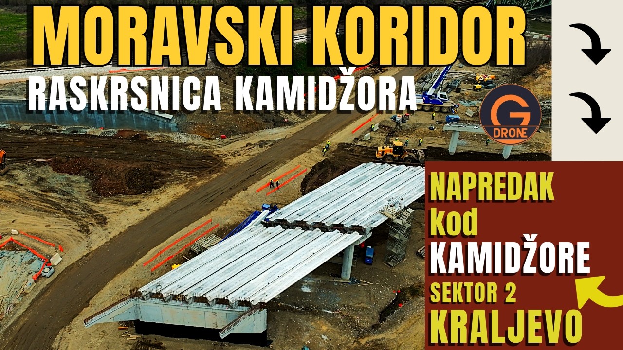 Moravski koridor -  Napredak kod Kamidžore