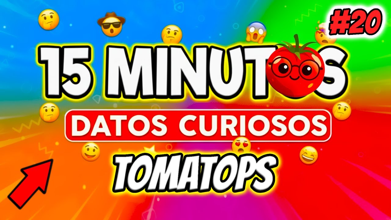 🍅 15 Minutos de Datos Curiosos que NO Sabías! #20 🍅 TOMATOPS