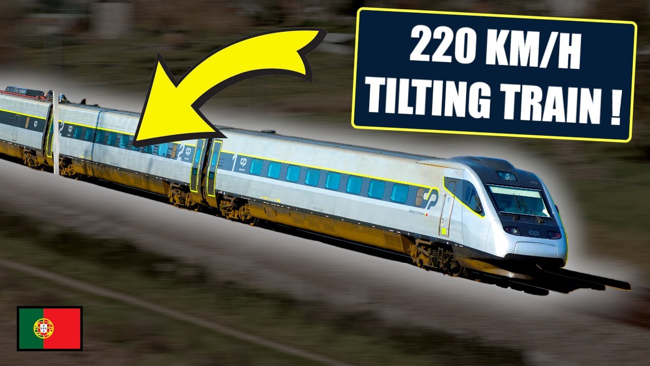 Riding Portugal’s FASTEST Train - The Alfa Pendular (Incredible)