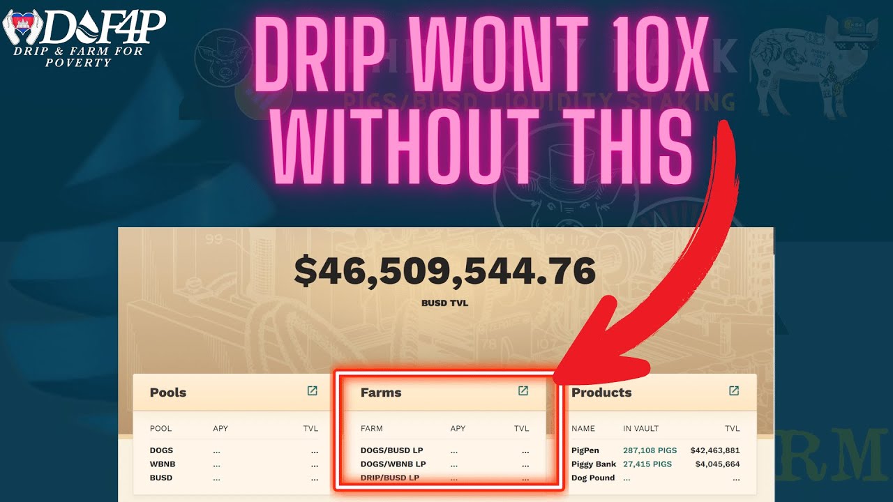 Drip Network why the Animal Farm is necessary for Drip