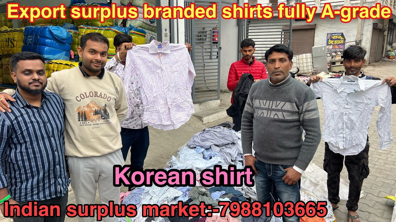 Branded shirts korean brand ||#wholesale #exportgarment #leatherjacketmanufacturer 