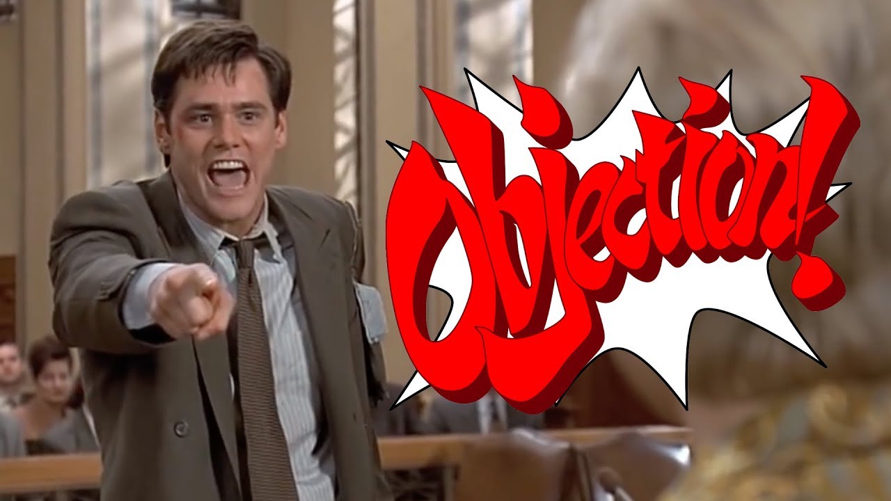 Jim Carrey: Ace Attorney (Phoenix Wright vs Liar Liar)