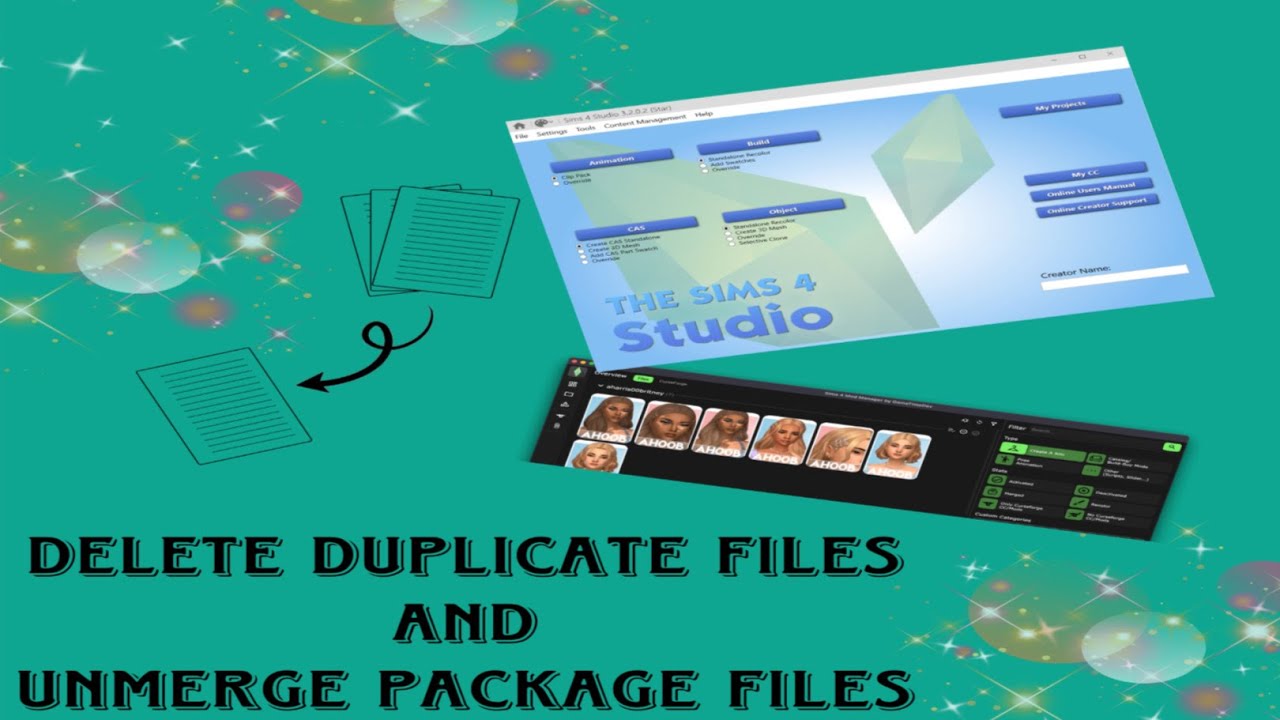 Organizing Your Mods Folder:Delete Duplicates and Unmerge Package Files | The Sims 4 Studio Tutorial