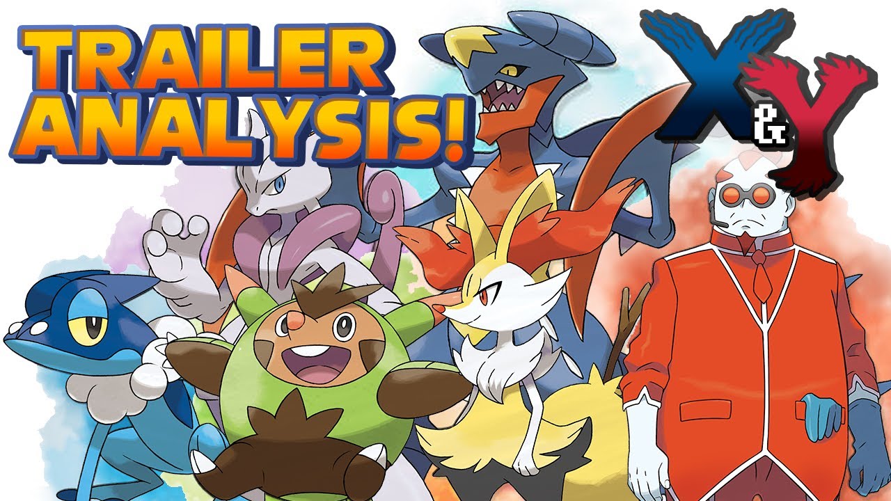 Pok&eacute;mon X and Y - Starter Evolutions + Character Customization Details | Trailer Analysis