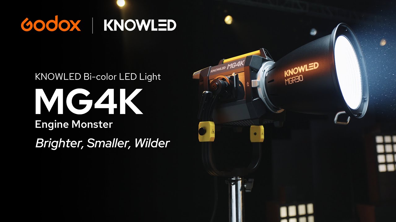 Introducing the KNOWLED MG4K — Smaller. Lighter. Brighter.