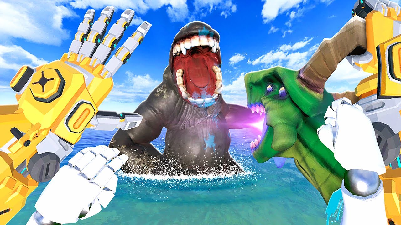 Using OROCHI as a Weapon - Kaiju Battle Simulator VR (New Update)