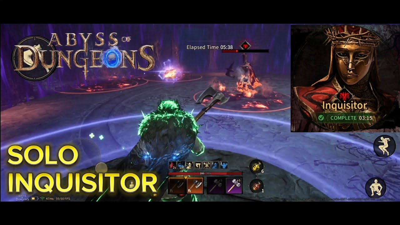 SOLO INQUISITOR BOSS FIGHT – Abyss of Dungeons