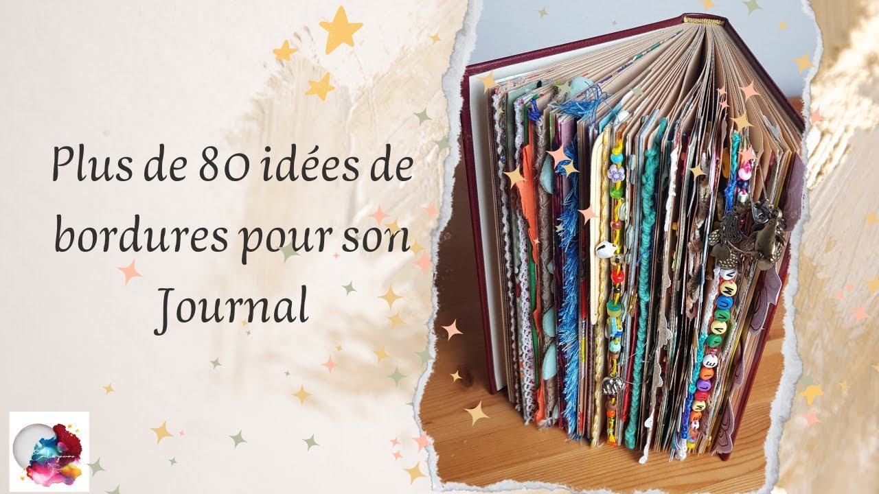 plus de 80 différentes  idées de bordures pour son Journal