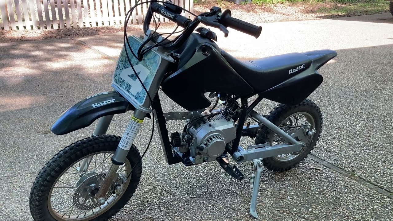 Razor MX500/MX650 Dirt Rocket gas conversion