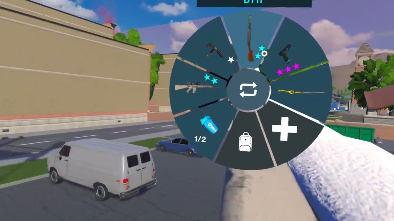 Population 1 VR game solo 14 kills win 