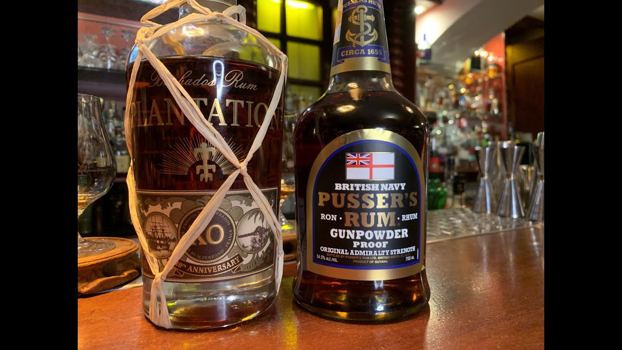 Rumová postupka Lukáše Dvořáka: Plantation 20th Anniversary XO VS Pusser's British Navy Rum