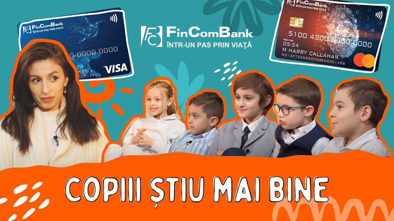 Emisiunea Copiii stiu mai bine: Card bancar pentru elevi