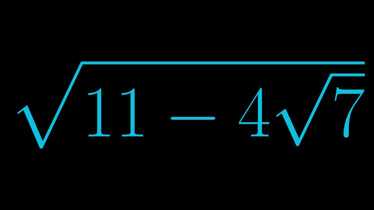 A Nice Radical Simplification Problem | Learn This Trick