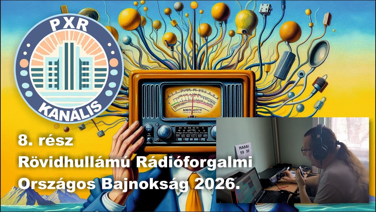 PXR Kanális 8. rész - Rövidhullámú Rádióforgalmi Országos Bajnokság 2026
