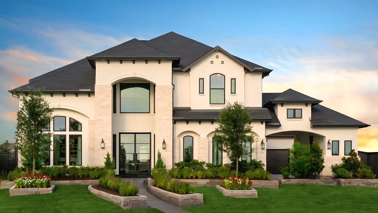 Inside a Breathtaking Luxury Home with a Double Staircase | Modern Design, Dream Interiors