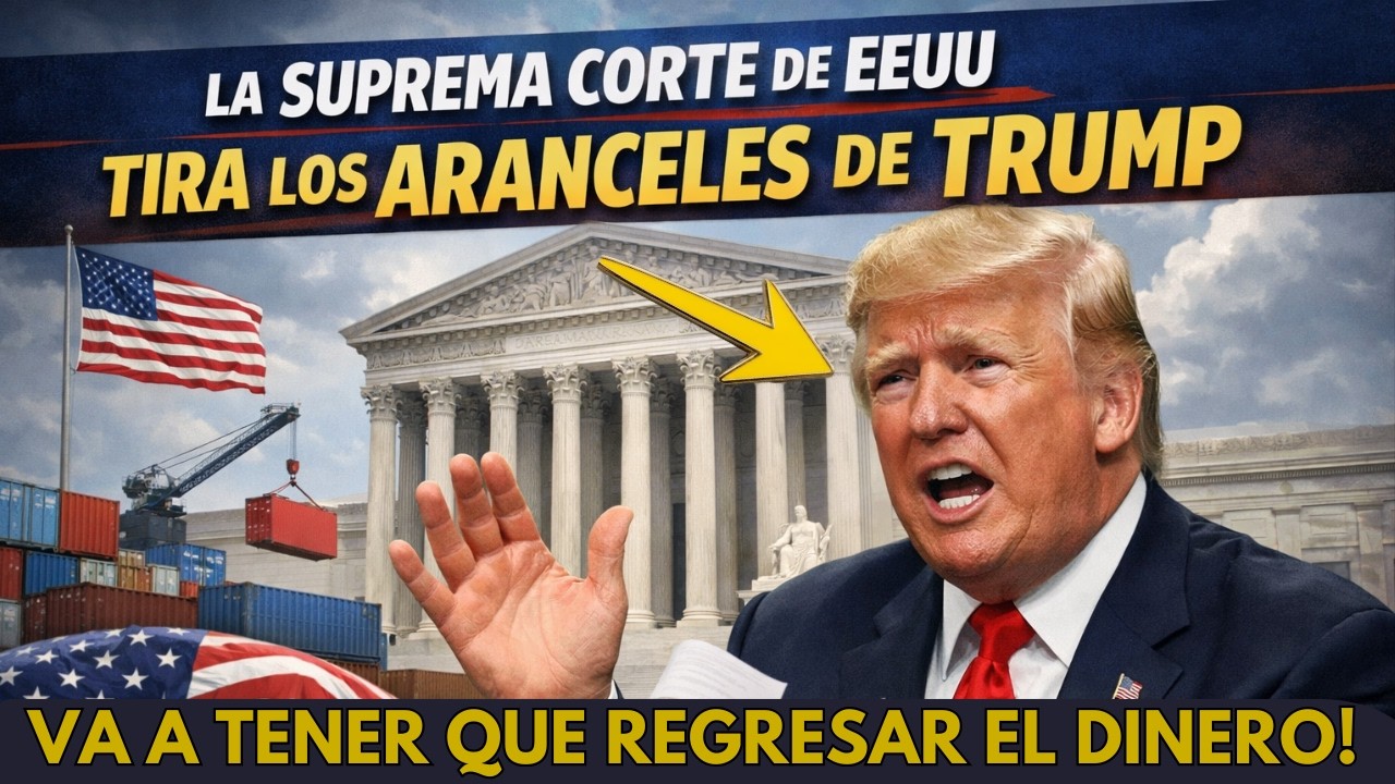 ¡GOLPE A TRUMP! Suprema Corte TUMBA sus aranceles