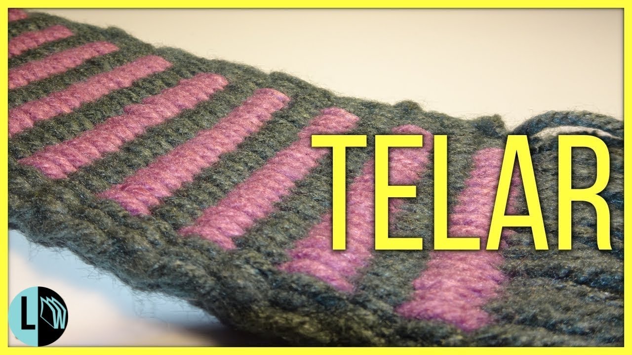 TELAR MAPUCHE · ABORIGEN · Peinecillo Simple · Paso a Paso. Lana Wolle