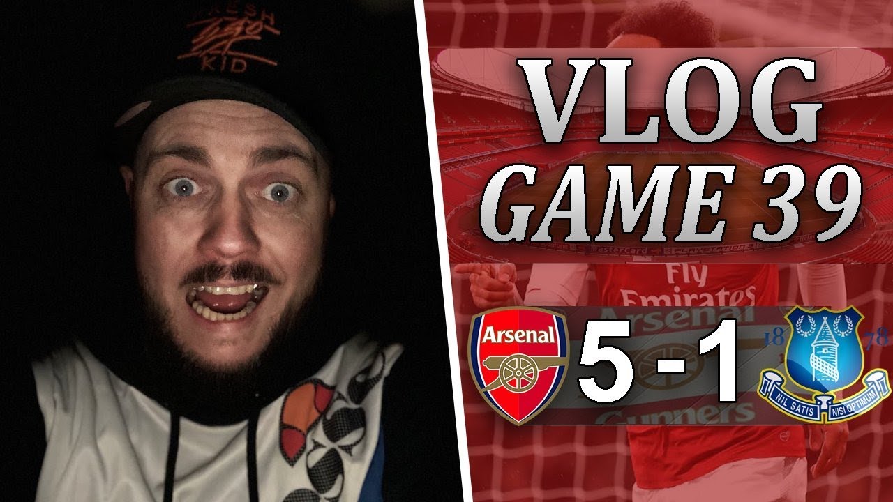 ARSENAL 5 v 1 EVERTON - MKHITARYAN WAS SUPERB, THANKS JOSÉ - MATCHDAY VLOG