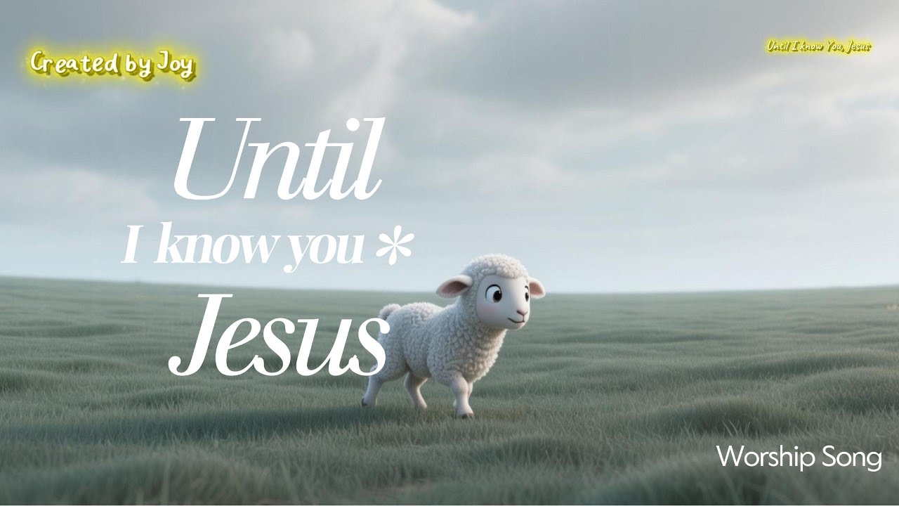 Until I know You, Jesus