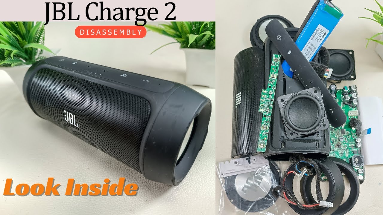 Полная разборка Bluetooth-колонки JBL Charge 2 | Как разобрать | Загляните внутрь