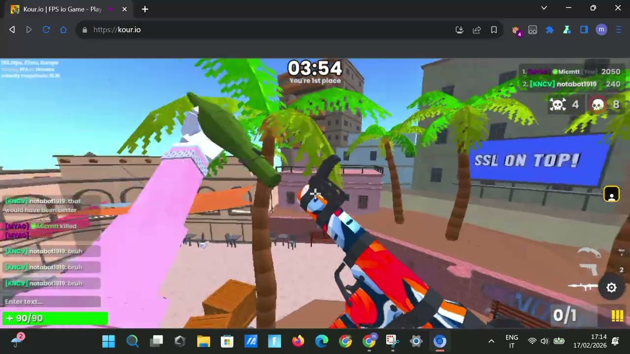 MICHMATT vs NOTABOT KOUR ROCKET WARS
