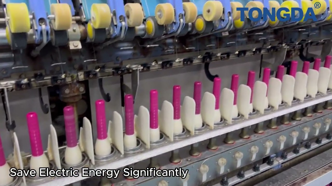 Best choice to improve flax yarn quality TONGDA New model FX526 Flax Wet ring Spinning Frame.