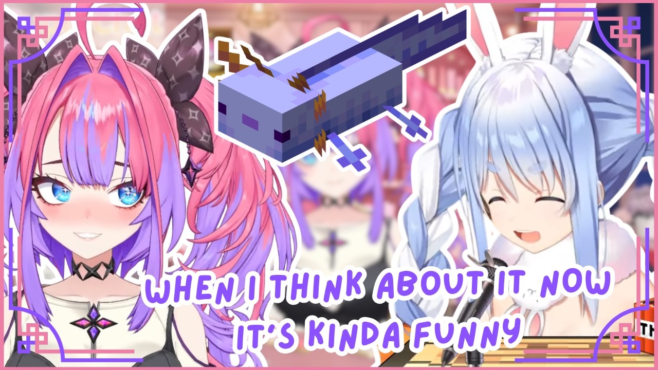 Vivi Talks About Her Blue Axolotl Shorts And MEMORIES With Pekora After a Year! 😭💙 | Hololive Clip