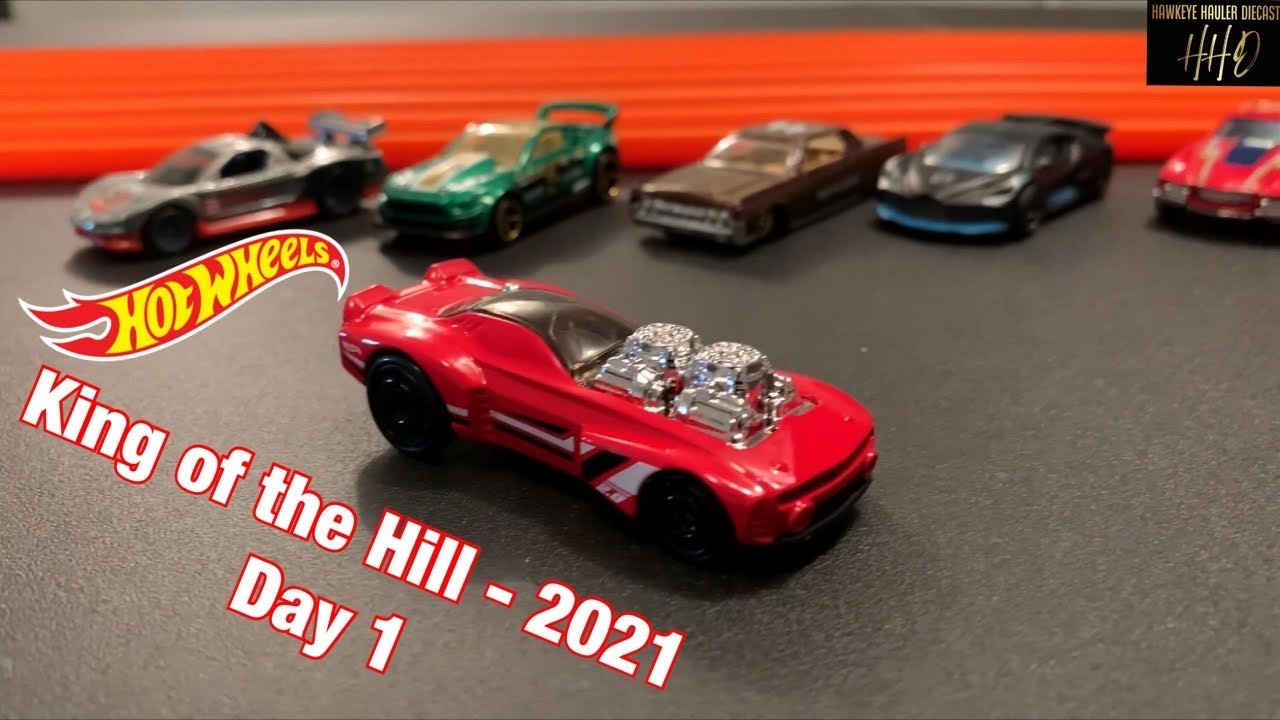 KING OF THE HILL 2021 TOURNAMENT - Day 1! Hot Wheels Diecast Drag Racing at the HHD Motorplex!