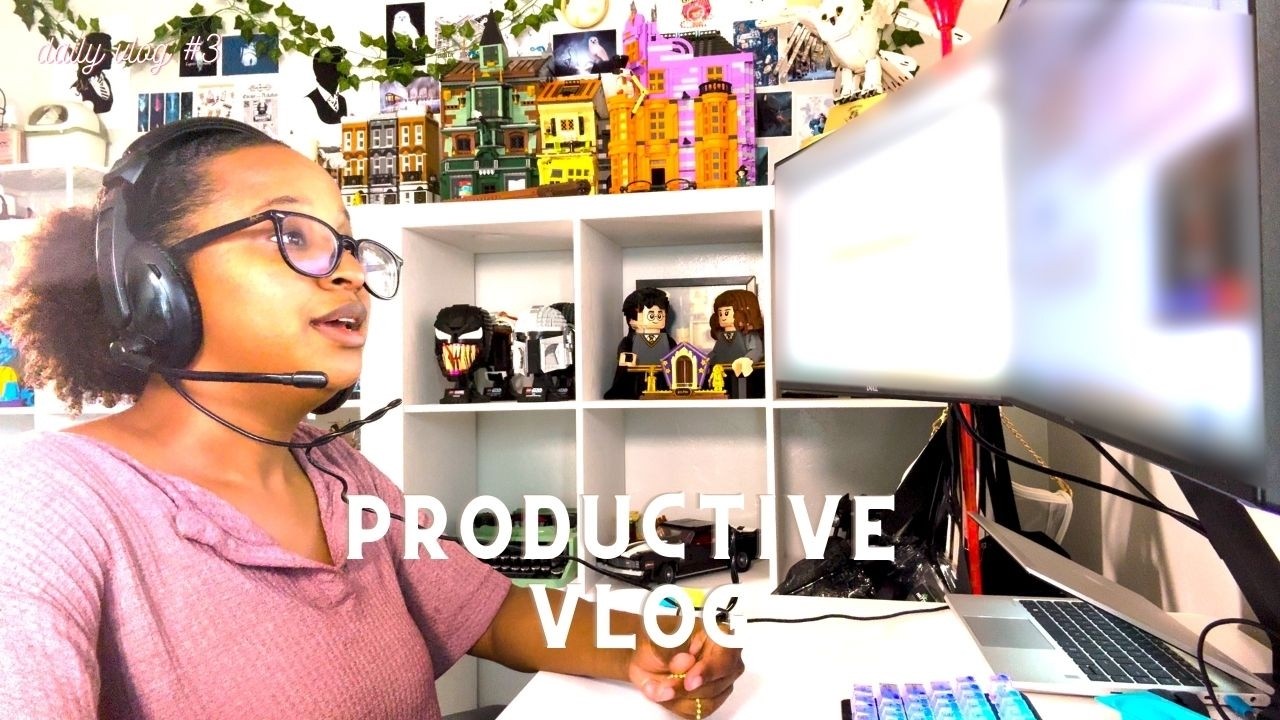 productive vlog | #productivedayinmylife #wfh #dayinthelife