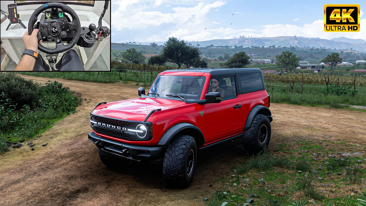 Ford Bronco - Forza Horizon 5 | Logitech G923 Steering Wheel