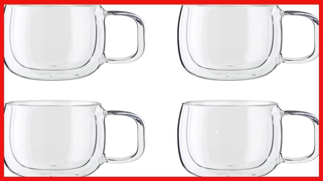 ZWILLING Sorrento Double Wall Glasses Perfect Temperature, Elegant Design