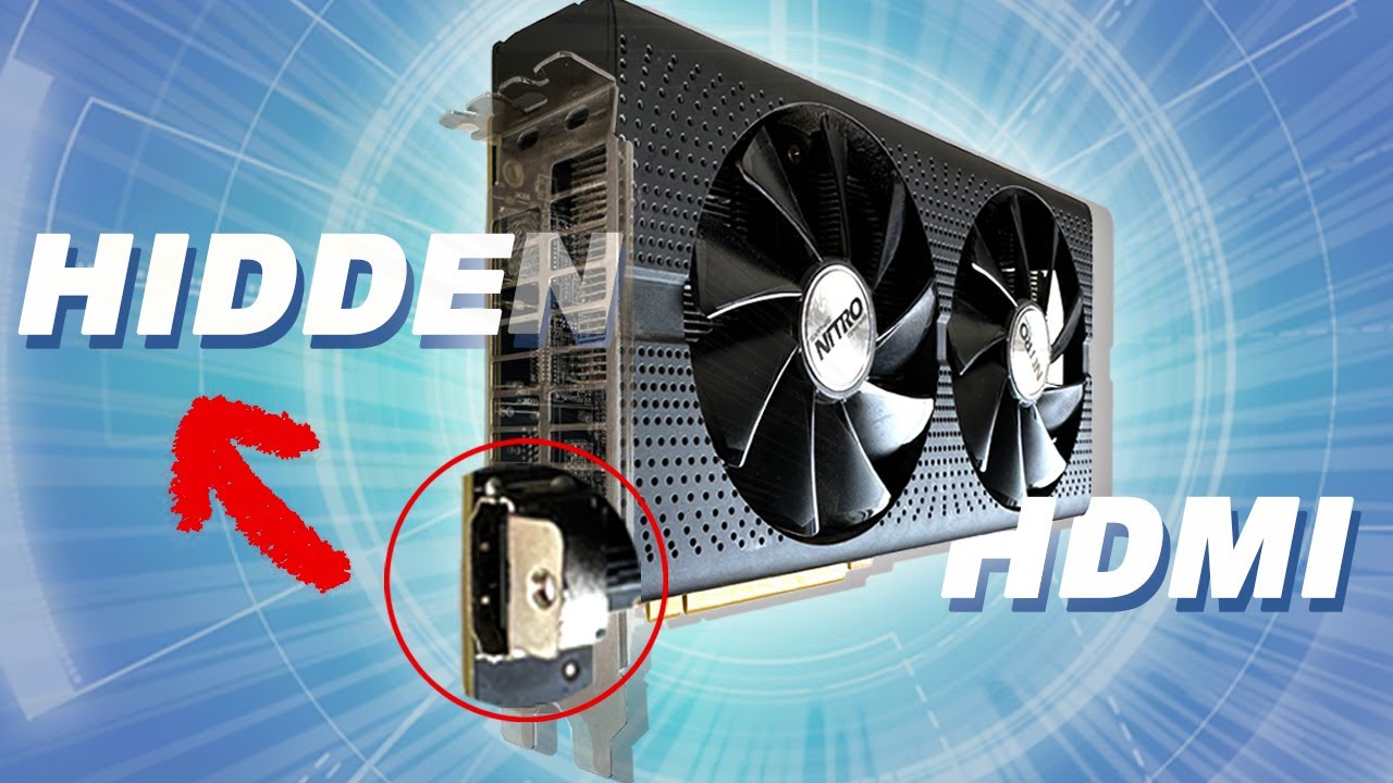 Эта видеокарта имеет скрытый HDMI... Превращаем майнинг RX 470 в игры