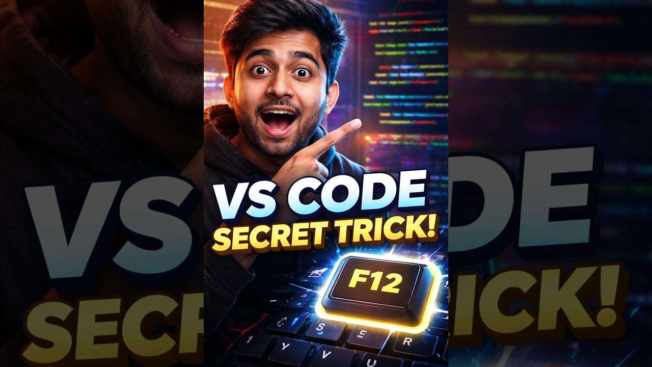 Stop Searching Code Manually (Use F12)