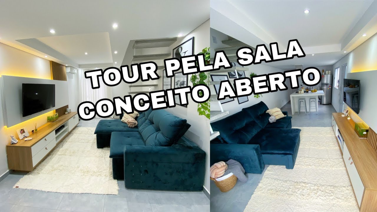 TOUR PELA SALA | CONCEITO ABERTO
