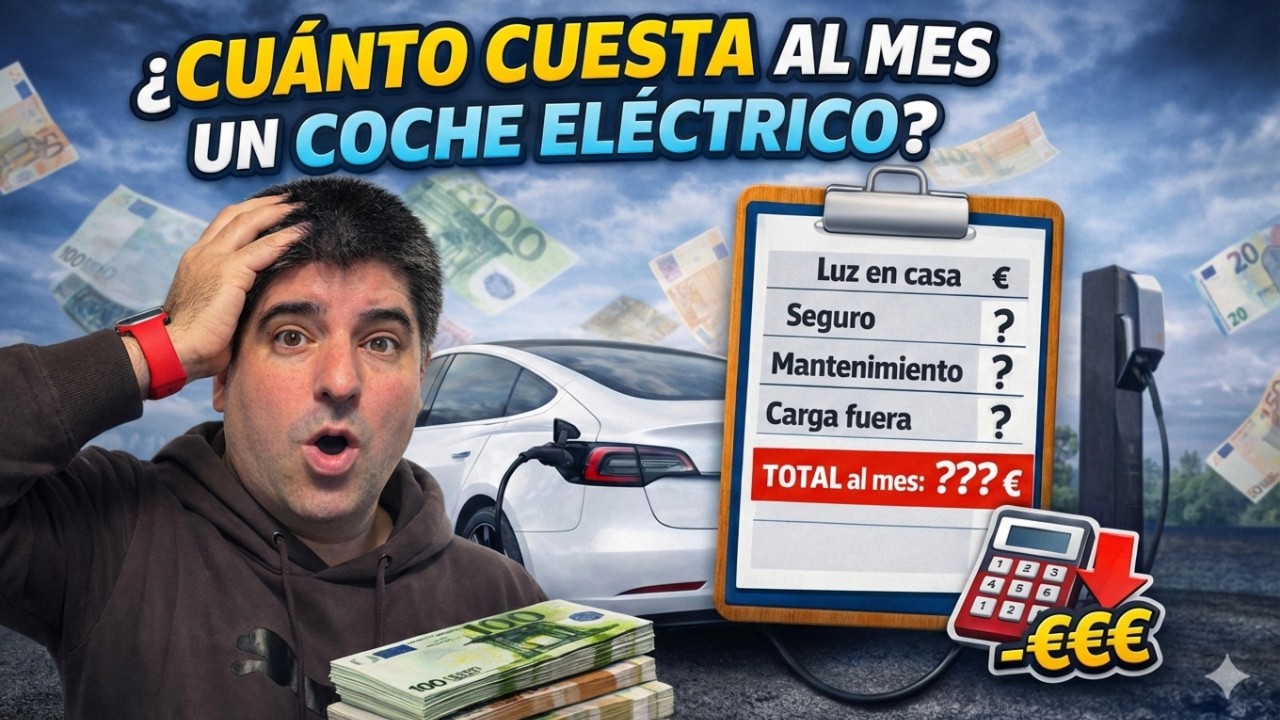 ¿Cuánto cuesta al mes tener un coche eléctrico? Mi caso real con facturas.