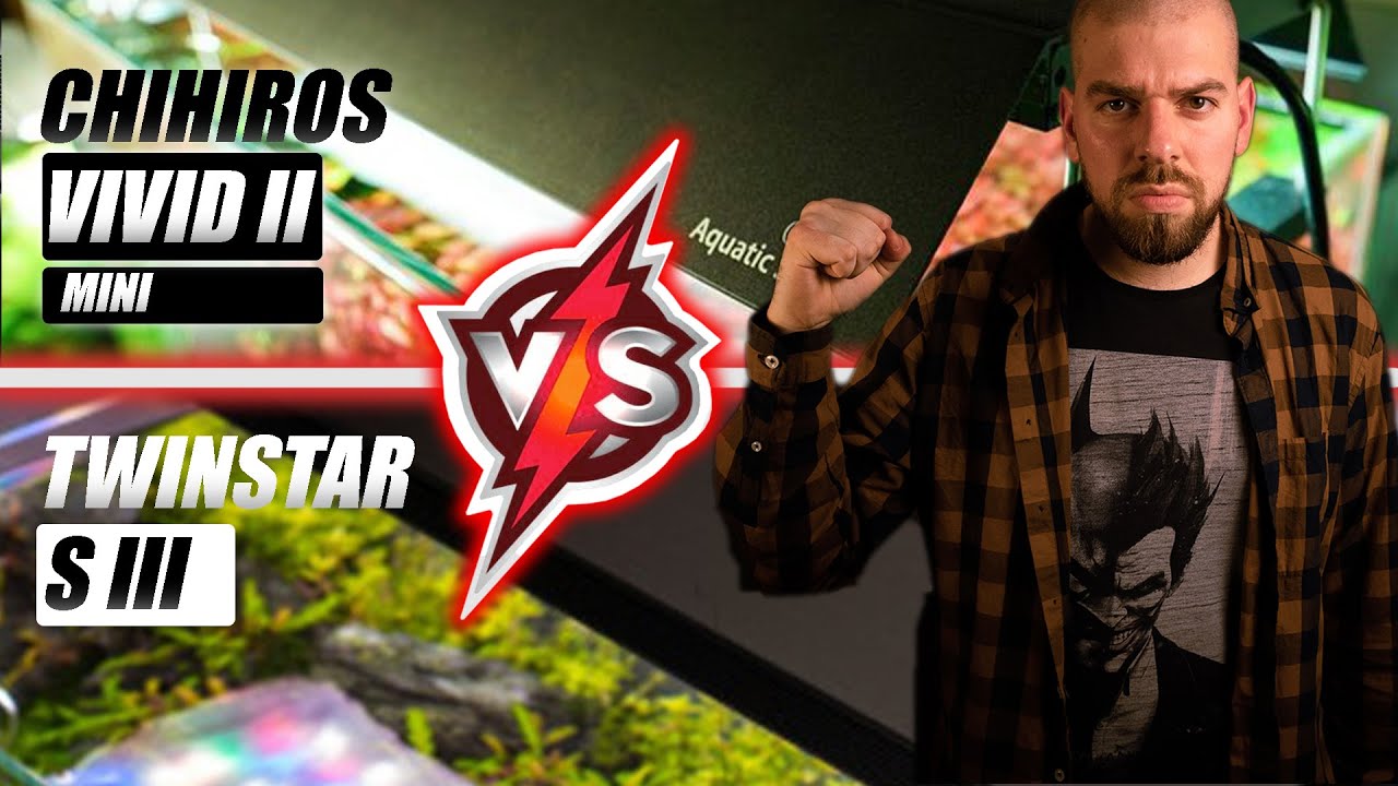 Le COMBAT entre Twinstar S III et Chihiros Vivid II Mini