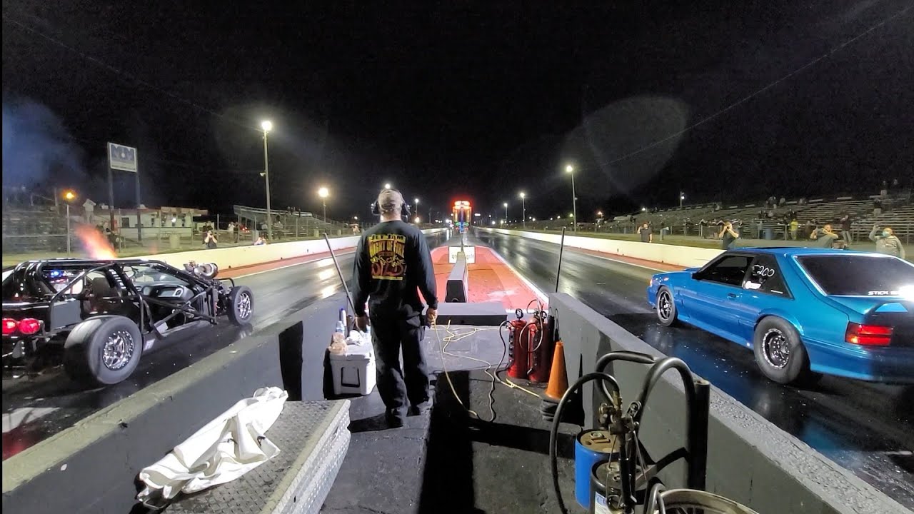 Leroy vs Fox Body Mustang SBF Nitrous - Stick Shift Final Street Car Take Over