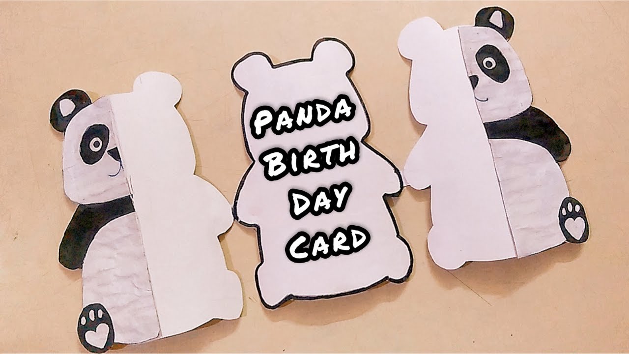 CUTE PANDA CARD | GREETING CARD