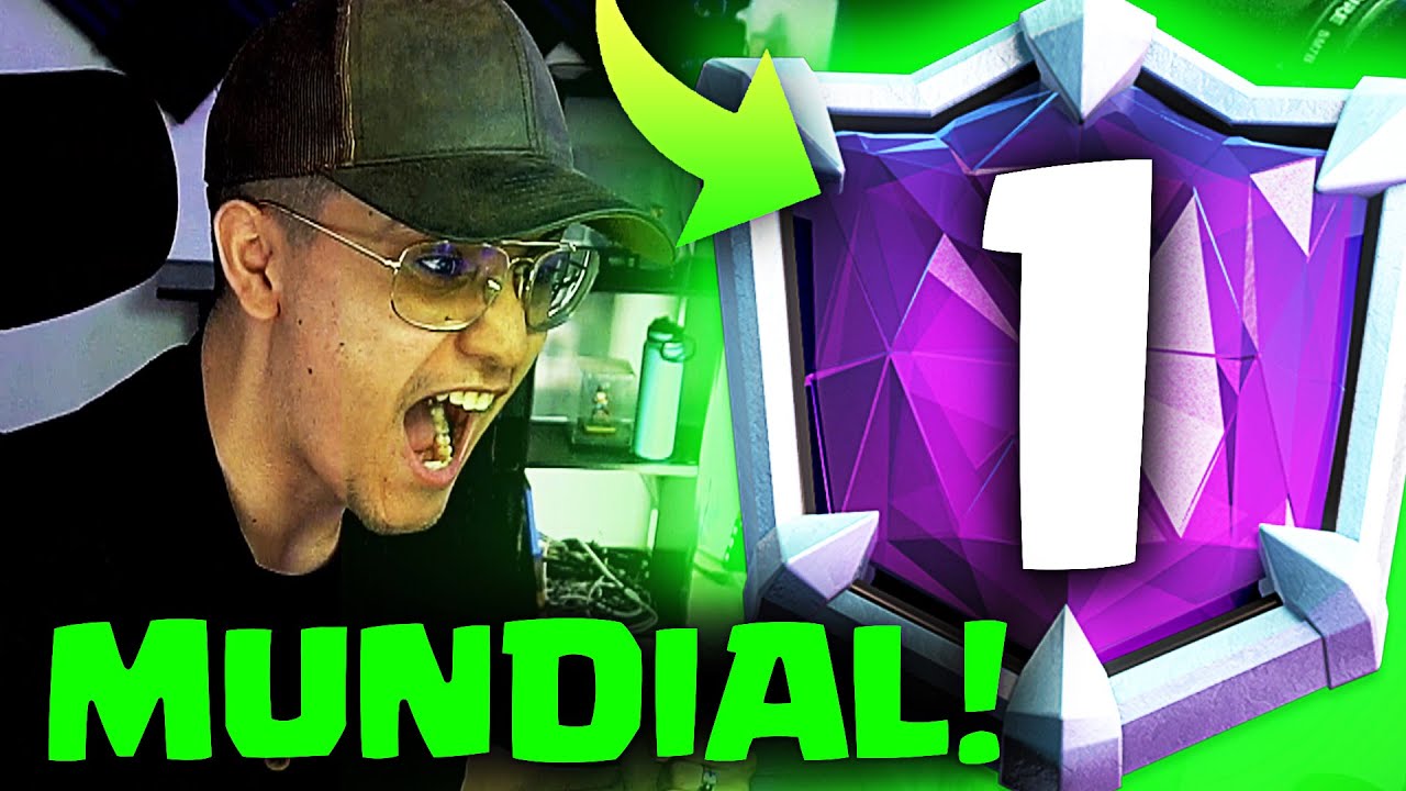 A POR EL TOP 10 DEL MUNDO!!!!!! GOLEM DE HIELO *HEROE* TOP MUNDIAL CLASH ROYALE - EN VIVO