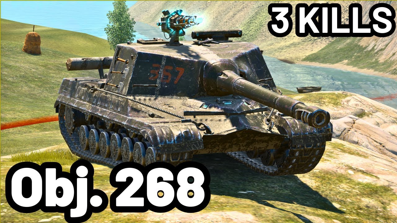 Obj.268 | 8.9K DAMAGE | 3 KILLS | WOT Blitz Pro Replays