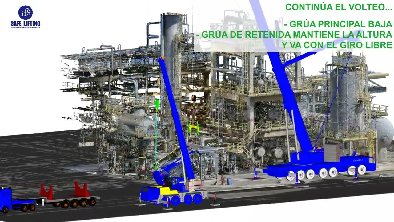 LIFTING SIMULATION (TOWER SECTION II)
