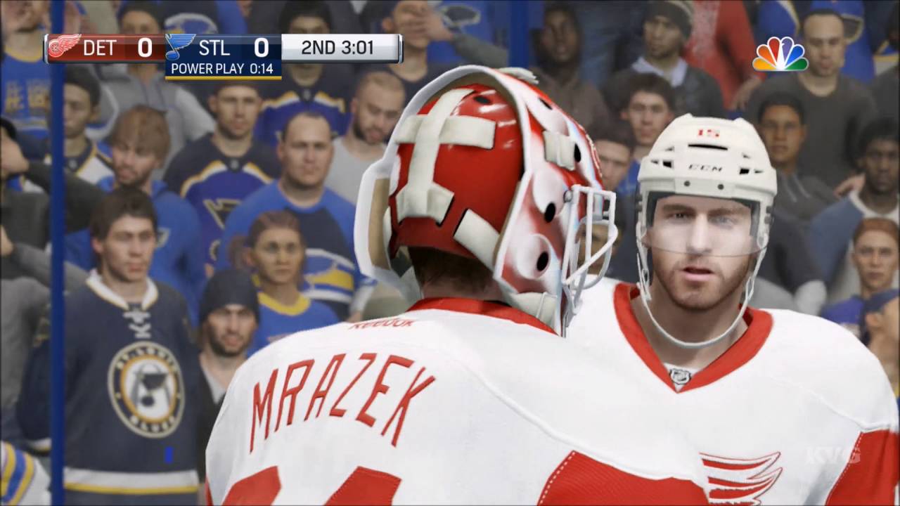NHL 17 - Detroit Red Wings vs St. Louis Blues | Gameplay (HD) [1080p60FPS]
