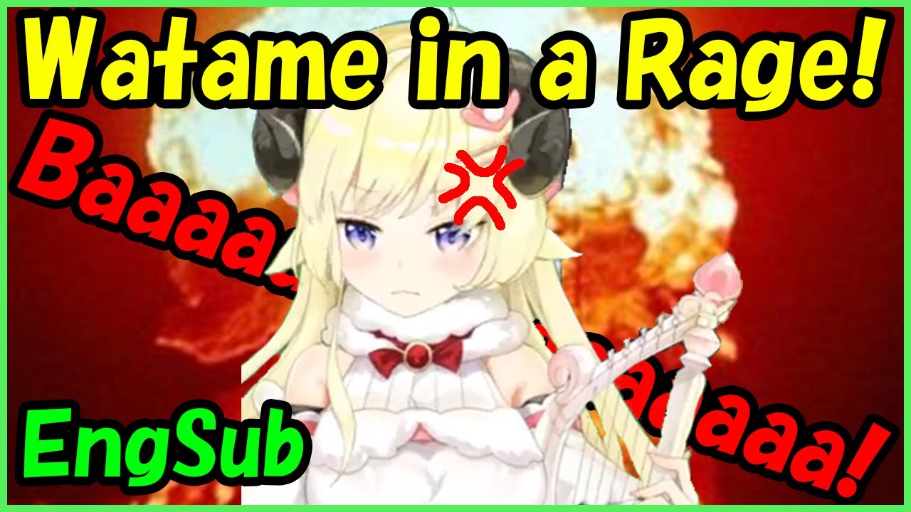 Tsunomaki Watame - Watame in a Rage