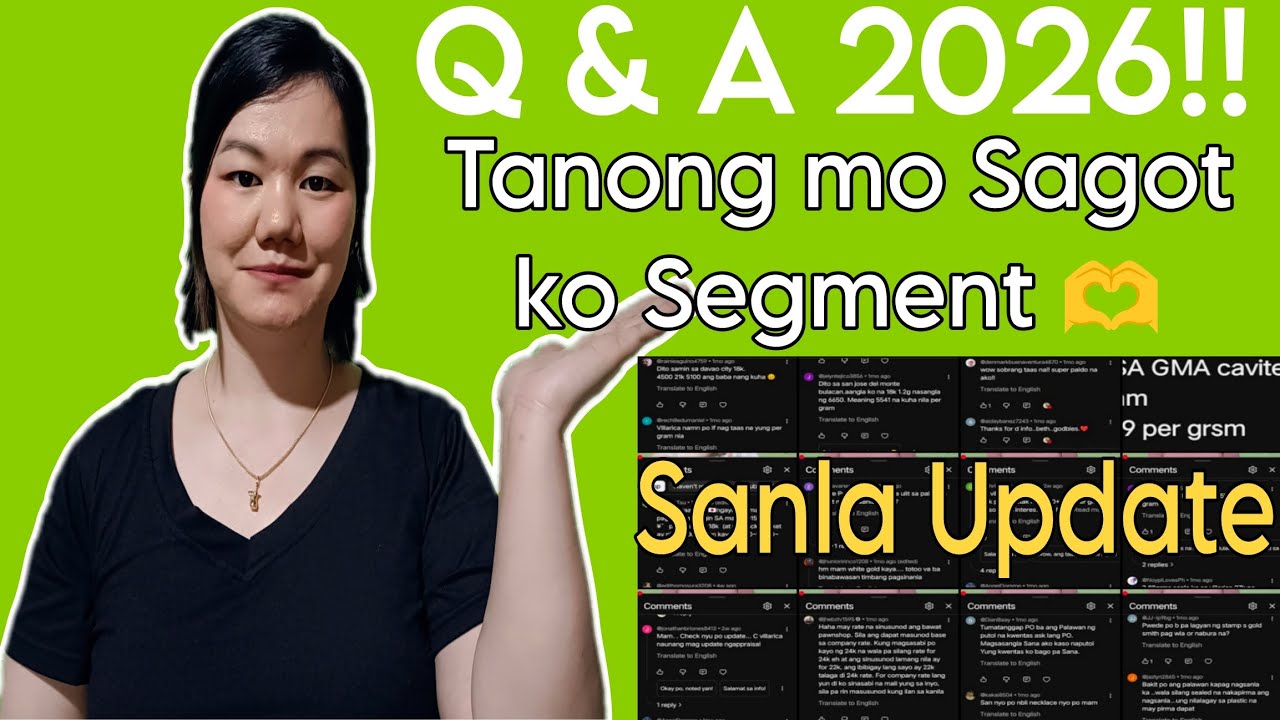Tanong mo Sagot ko Tungkol sa mga Alahas Sanla Update, Segment | Ep.83 Q & A, flex ko comment mo 🫶