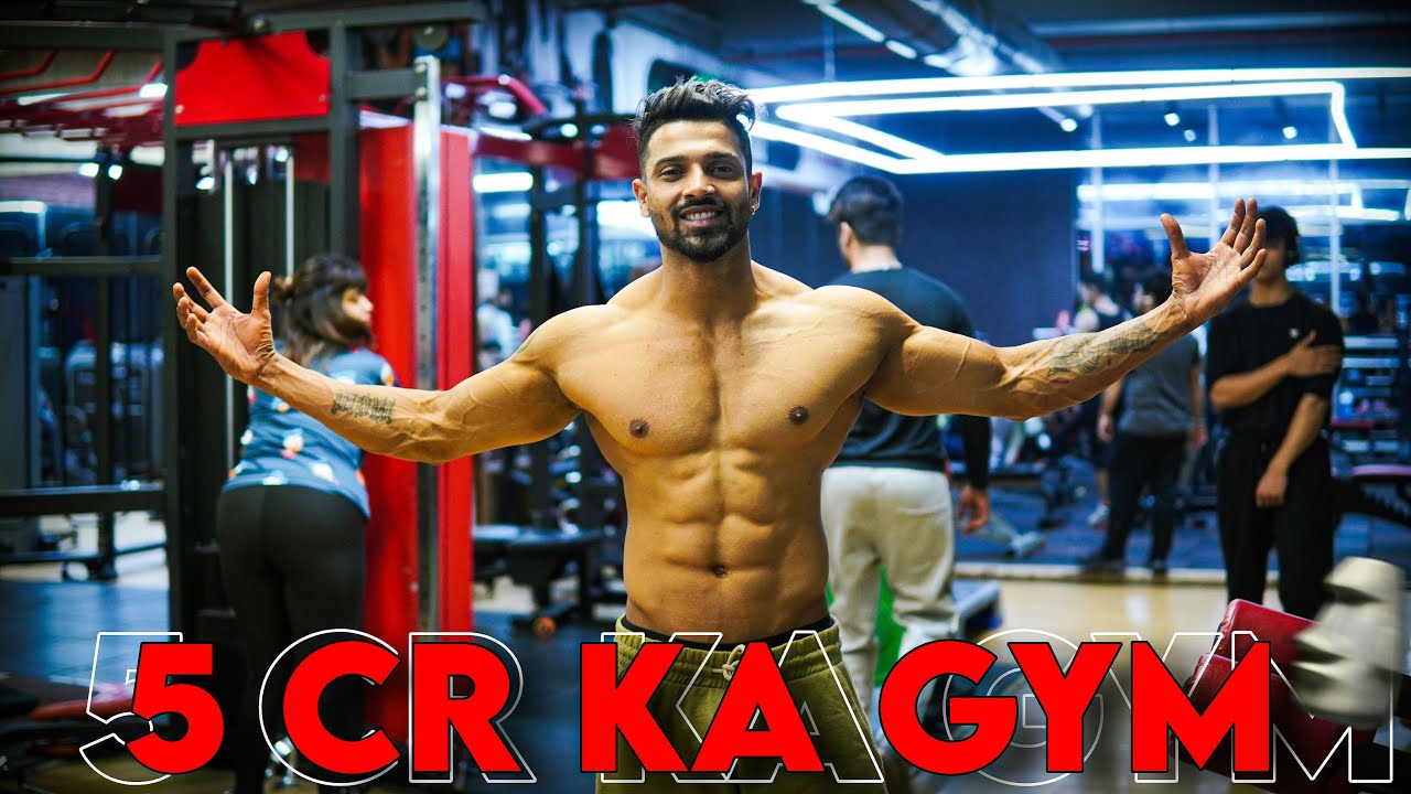 BIGGEST GYM IN MUMBAI 😱5 CRORE KA GYM 😤